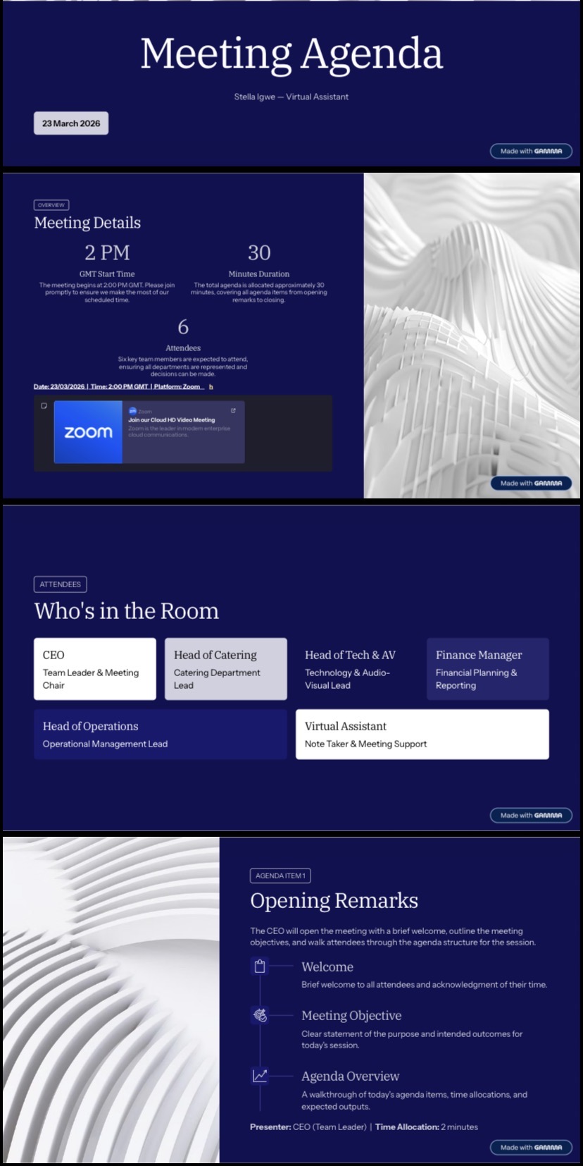 Meeting Minutes Template